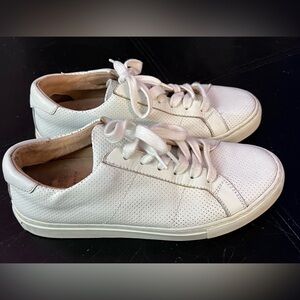 Greats Brooklyn The Royale Blanco Size 10 Shoes White Leather Sneaker Italy